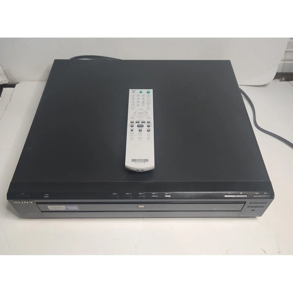Sony DVP-NC85H 5 Disc DVD/CD Player HDMI w/NEW Remote - TESTED & CLEAN!